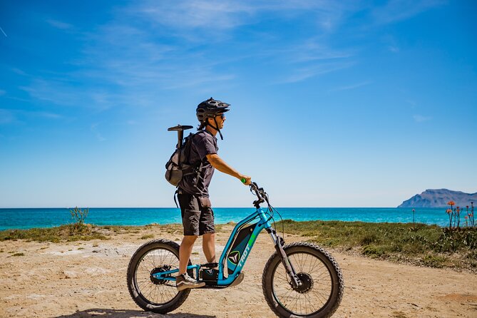Discover Son Serra de Marina offroad e-scooters 100%FUN adventure - The scooter: more demanding than a normal city ride