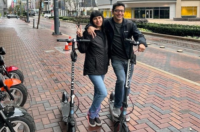 Downtown Houston Sightseeing Self Guided Tour S2 Pro E Scooter - Who will enjoy this most