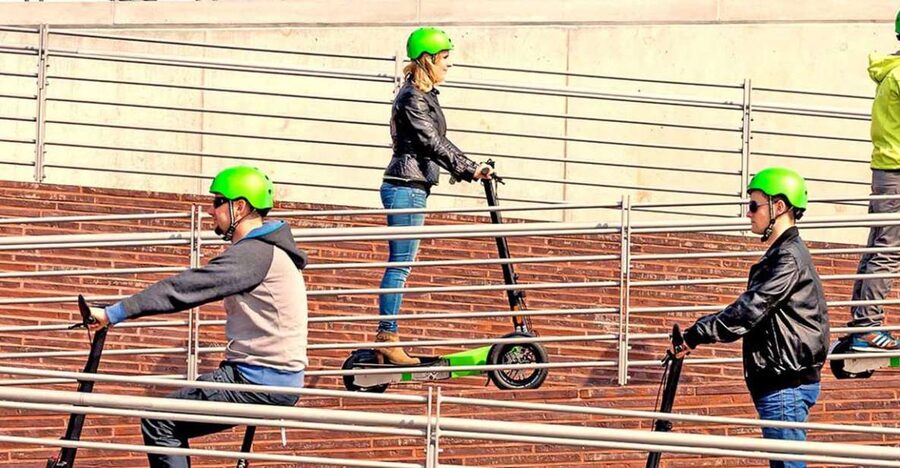 Düsseldorf: E-Scooter City Tour - Key points at a glance