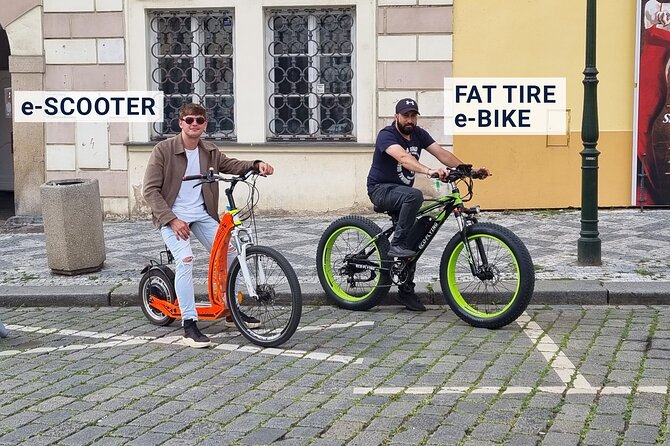 E-Bike, E-Scooter Viewpoint Fun Tour - Why an electric ride works well in Prague