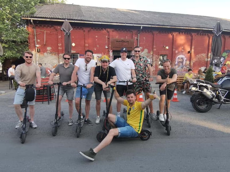 E Scooter Craft Beer and Breweries tour - Key points at a glance
