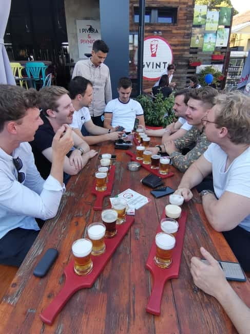 E Scooter Craft Beer and Breweries tour - Belgrade seen between the beer stops