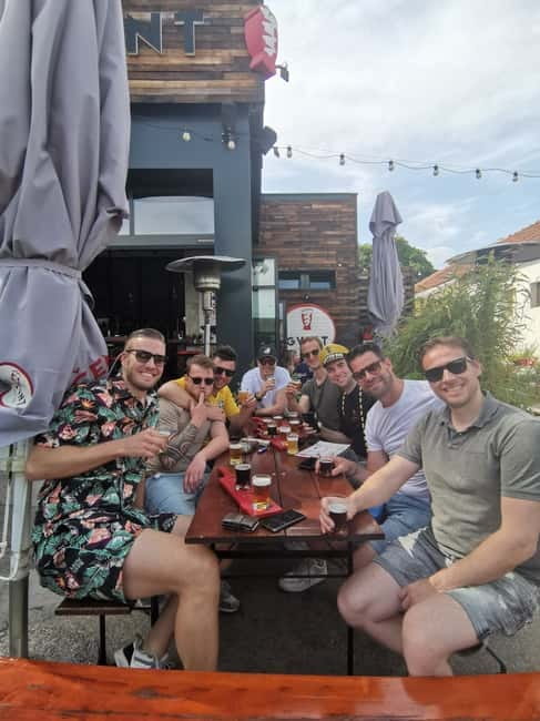 E Scooter Craft Beer and Breweries tour - Starting at Maršala Birjuzova 23