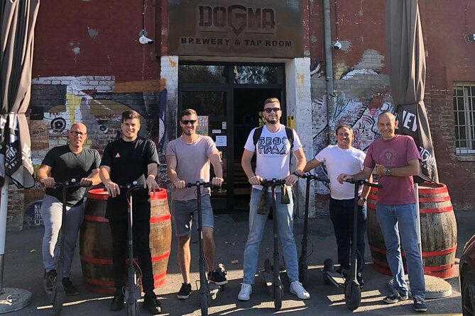 E-Scooter CRAFT BEER and BREWERY Tour - Why this is a good way to see Belgrade