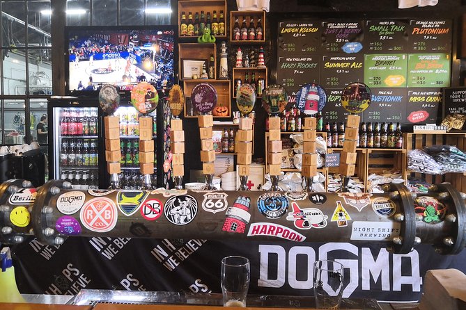 E-Scooter CRAFT BEER and BREWERY Tour - Dogma Brewery, Belgrade’s best-known craft stop