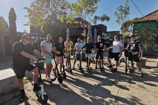 E-Scooter CRAFT BEER and BREWERY Tour - Belgrade Waterfront and the river ride