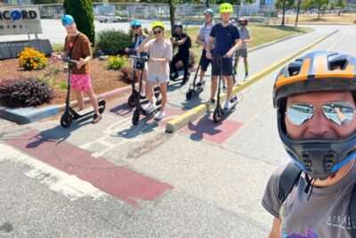 E-scooter & EUC guided tour to the secret spots in Vancouver