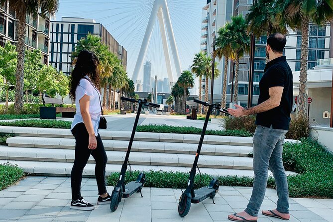 E-Scooter Guided Tour of Marina, JBR, Bluewaters Top Attractions - Timing, weather, and booking details