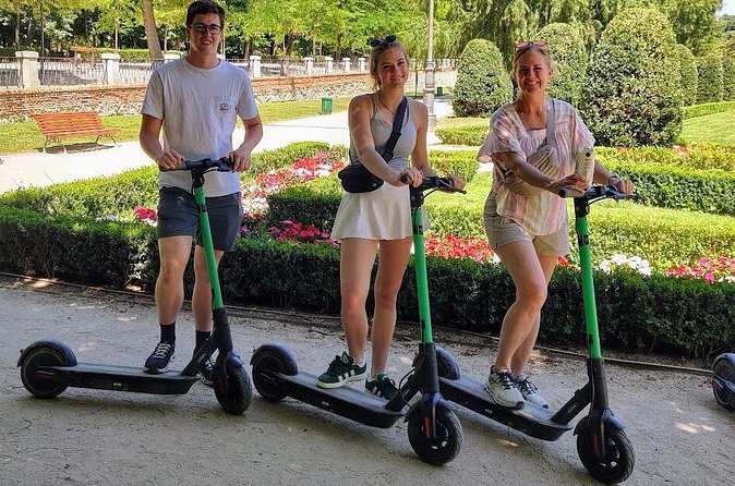 E-Scooter Rental in Madrid - Reaching Casa de Campo on a full-day rental