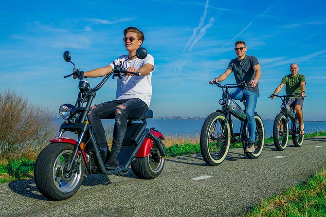 E-scooter rental Volendam - Countryside of Amsterdam - Edam in about one hour