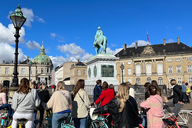 E-Scooter "Stand Up Kick Bike" 2 Hour Guided Copenhagen Tour - Amalienborg Palace and Marble Church