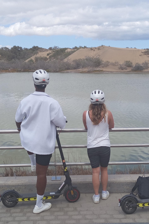 e-Scooter Step Kickstart Guided Tour: Sightseeing Maspalomas - Key points at a glance