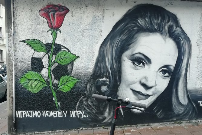 E-Scooter Street Art Tour - Dorćol Platz: an alternative center with a brewery nearby