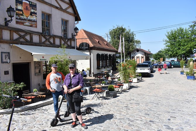 E-Scooter Zemun Tour - Palace of Serbia and Novi Beograd’s monumental scale