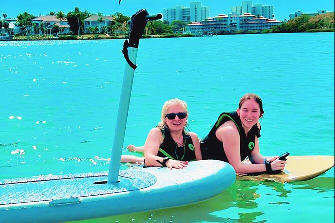 Efoil Ocean Adventure on a Flite Scooter! Sarasota. - Moving into the blue water