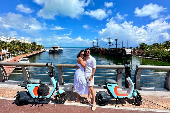 Electric Moped Tour Cancun - Cancun’s Scenic Route #1 Tour 1.5hr - Nichupte Lagoon Gives the Tour Its Character