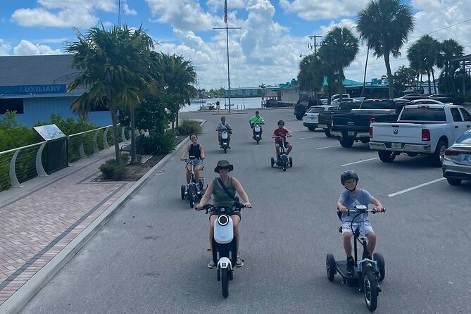 Electric Moped Tour of Naples Florida Family Fun and Easy To Ride - Third Street South and Old Naples charm