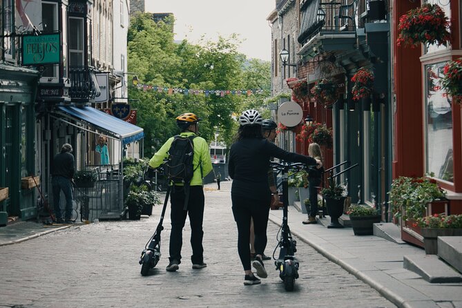 Electric Scooter Guided Tour of Quebec City - Key points to know before you book
