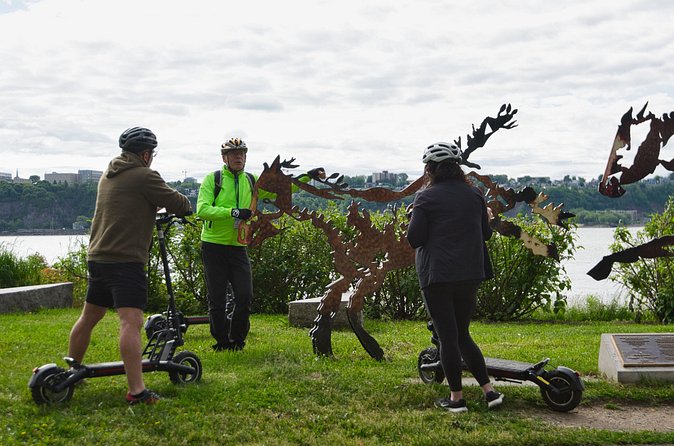 Electric Scooter Guided Tour of Quebec City - What the $92.79 price gets you