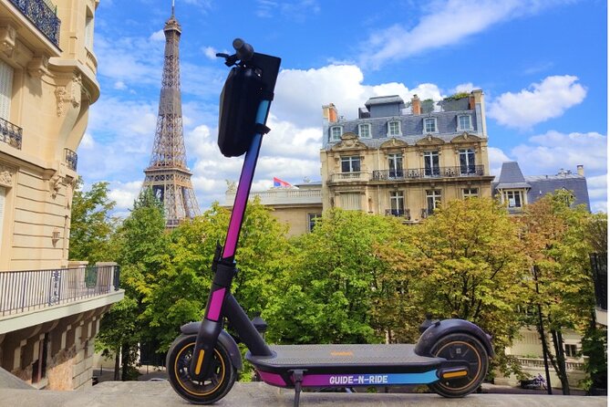 Electric scooter rental in Paris Full Day - Key points to know before you ride