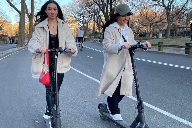 Electric Scooter Rental NYC - Why a scooter works so well in Central Park