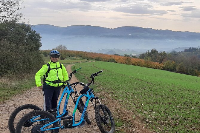 Electric scooter ride in the West of Lyon - Cherry trees through the seasons