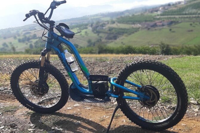 Electric scooter ride in the West of Lyon - How much effort should you expect?
