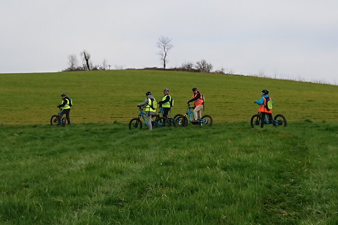 Electric scooter ride in the West of Lyon - Who will enjoy this most?
