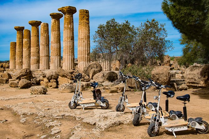 Electric scooter tour inside the Valley of the Temples Agrigento - What the $71.38 price includes