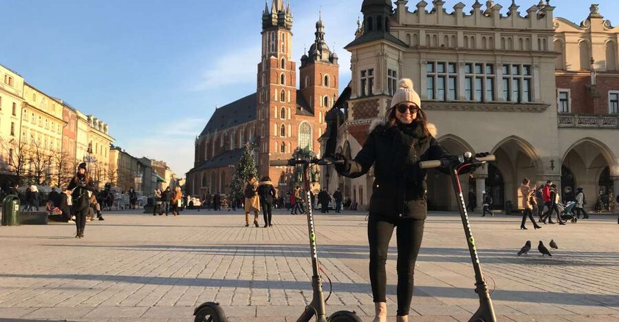 Electric Scooter Tour Krakow - Jagiellonian University and the Main Market Square