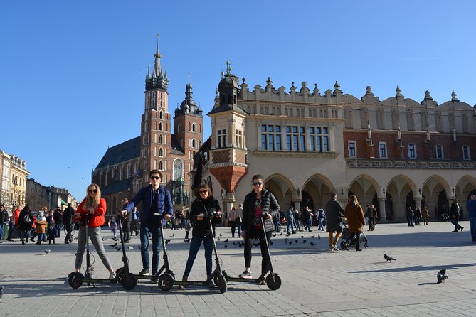 Electric Scooter Tours Kraków - From the Barbican to Kraków’s medieval center
