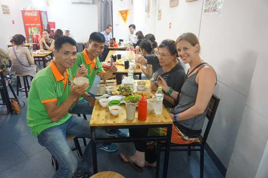 Enjoy Hanoi Like a Local - Vespa & Street Food Tour by Night - Bun Cha and Hanoi’s most famous local flavors