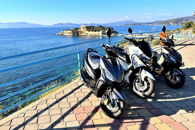 Ephesus & Kusadasi Rent a SCOOTER & MOTORCYCLE - Collecting the scooter from Starlight Travel