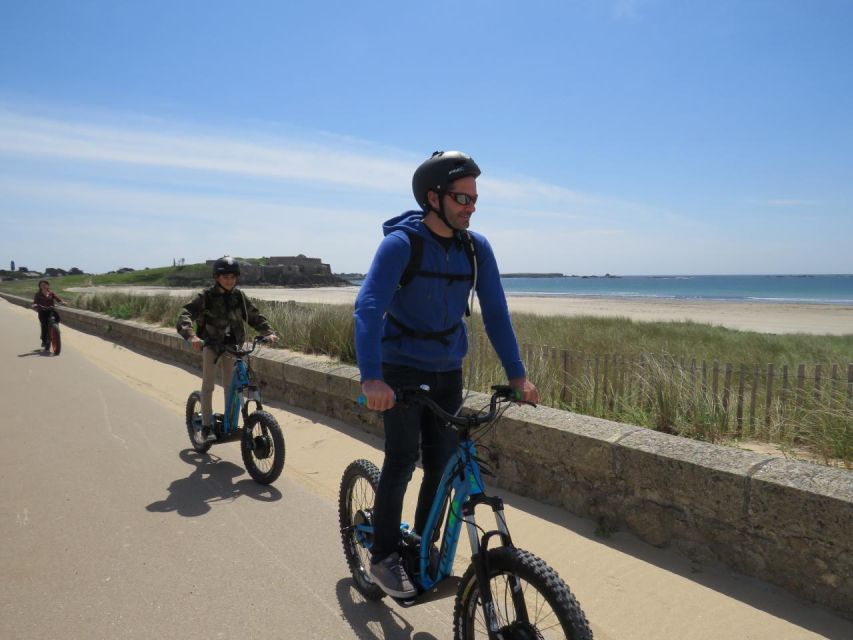 Erdeven: Les Dunes Du Bego - All terrain electric scooter - Keravéon forest and the changing scenery