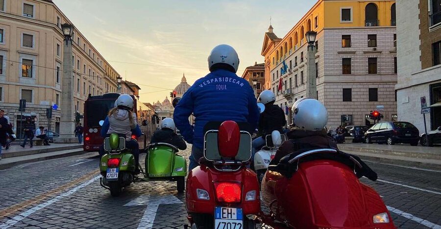 Evening Vespa Sidecar Tour with Gourmet Pizza Tasting - Quirinale, Trevi Fountain, and the Pantheon