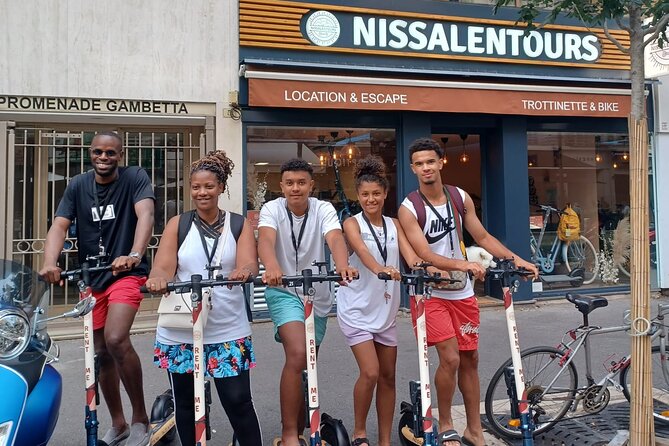 Excursion on electric scooter in Nice - The Unmissable - Starting at 7 Av. Villermont