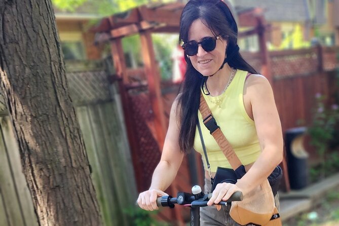 Experience Old Montreal on e-scooters with a local comedian - The Lachine Canal and a change of pace