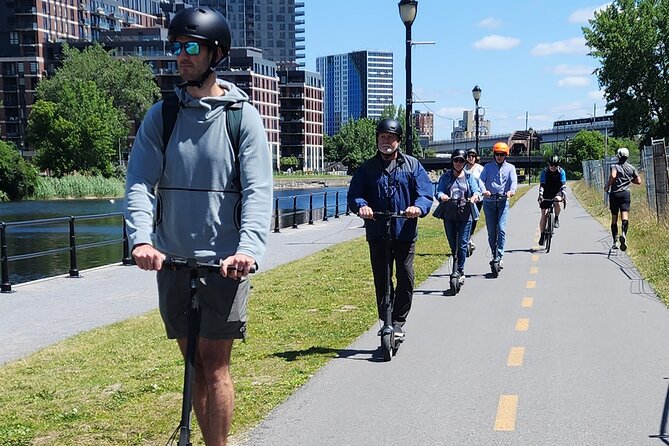 Experience Old Montreal on e-scooters with a local comedian - Atwater Market, Montreal’s useful food stop