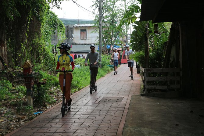 Explore Bangkok by E-Scooter & Try Street Food - Lhong 1919 and the Ferry Across the River