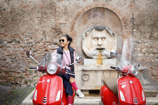 Explore Rome by Vespa With Pick up and Drop Off - Piazzale Giuseppe Garibaldi and the city below