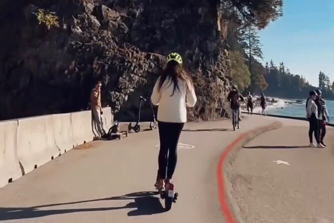 Explore Stanley Park on Electric Scooters - Meeting near Denman Street and the seawall