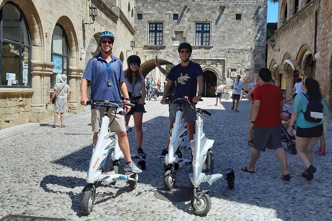 Explore the new town and the medieval town of Rhodes on scooters - 3 hours - Price, pace, and practical value