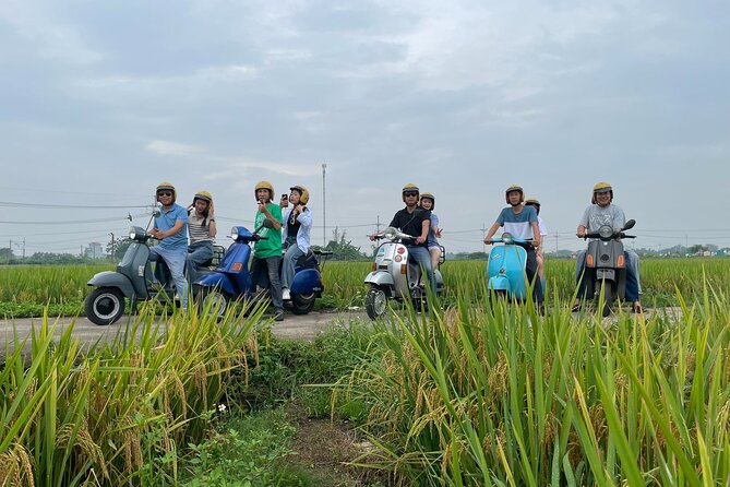 Exploring Vespa Tour Through Little Red River Delta - Two hours at ancient Co Loa Citadel