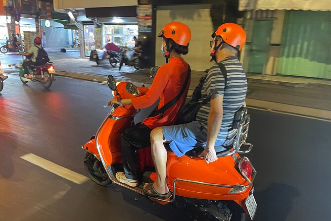 Female Riders Vespa Night Street Food + Train Street food 4 Hours - Egg coffee beside Hanoi Train Street