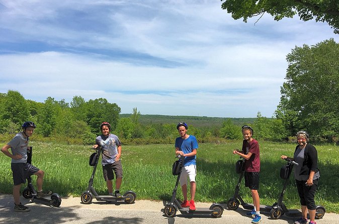 Fish Creek E-Scooter Guided Tour w/ Private Tour Option - Quiet back roads and local stories