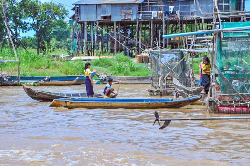 Floating Village Sunset boat Vespa Tour / Tuk Tuk Available - What to bring and what to expect physically