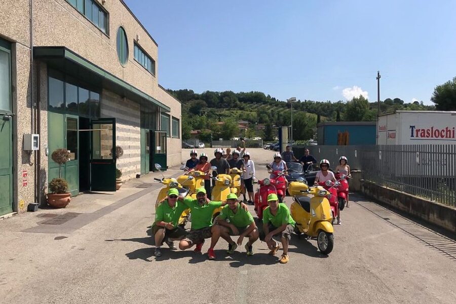 Florence/Badesse: Tuscany Group Vespa Tour with Wine Tasting - Castellina in Chianti: A Useful Midway Stop