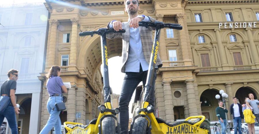 Florence: Electric Scooter Tour with Guide - Starting near Eataly bar