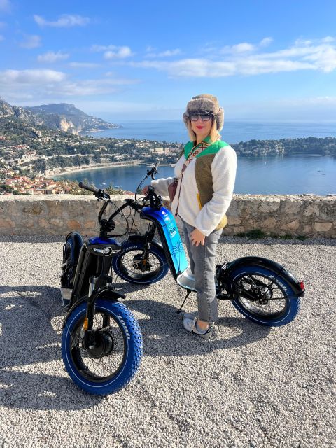 French Riviera : Guided Visit on a E-Scooter - From Nice’s port to the open road