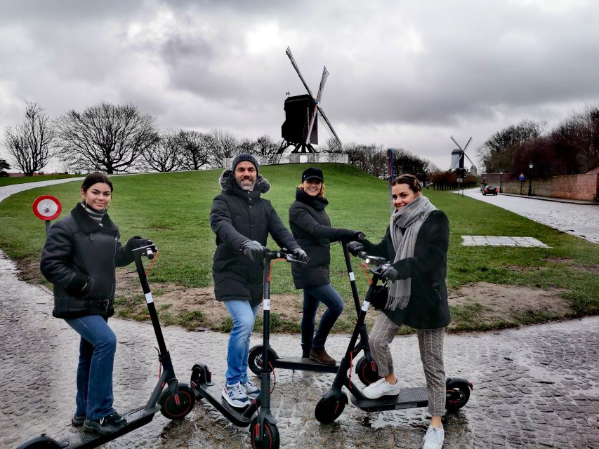 From Bruges to Damme: Private Electric Scooter tour - Starting at Komvest and leaving Bruges behind